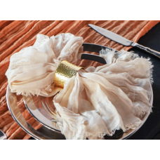 Cheesecloth Napkin Champagne
