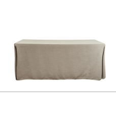 Tablecloth Premium Panama 90" X 156" Rectangular Beige