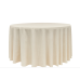 Tablecloth Premium Panama 132" Round Ivory Tablecloth Premium Panama 132" Round Ivory