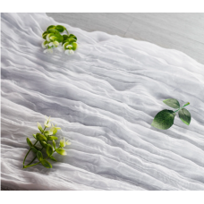Premium Cheesecloth Table Runner 16FT x 25" White