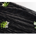 Premium Cheesecloth Table Runner 16FT x 25" Black