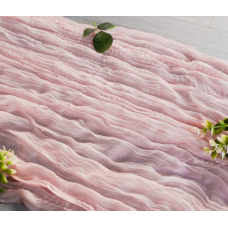 Premium Cheesecloth Table Runner 16FT x 25" Rose Gold
