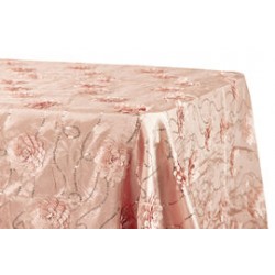 Flower Sequin Tablecloth 90