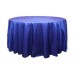 Pintuck 120" Round Tablecloth Royal Blue