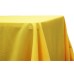 Polyester 90"x156" Rectangular Tablecloth Canary Yellow