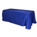 Polyester 90"x156" Rectangular Tablecloth Royal Blue