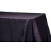 Crinkle Taffeta 90"x132" Rectangular Tablecloth Plum