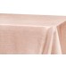 Crinkle Taffeta 90"x156" Rectangular Tablecloth Blush