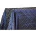 Pintuck 90x156" rectangular Tablecloth Navy Blue