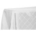 Pintuck 90x156" rectangular tablecloth White