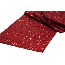 Sequin Runner 12" X 108" Apple Red