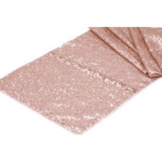 Sequin Runner 12" X 108" Blush