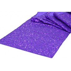 Sequin Runner 12" X 108" Purple