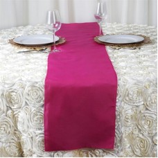 Polyester Runner 12" x 108" Fuchsia