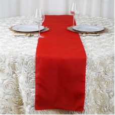 Polyester Runner 12" x 108" Red