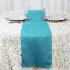 Polyester Runner 12" x 108" Turquoise