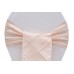 Pintuck Chair Sashes Blush