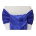 Pintuck Chair Sashes Royal Blue