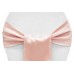 Satin Chair Sashes Blush