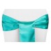 Satin Chair Sashes Light Turquoise