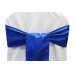 Satin Chair Sashes Royal Blue