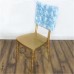 Rossette Chair Caps Light Blue