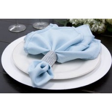 Polyester Napkin Baby Blue