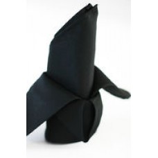 Polyester Napkin Black