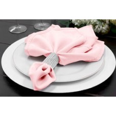 Polyester Napkin Light Pink