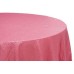 Sequin 132" Round Tablecloth Coral