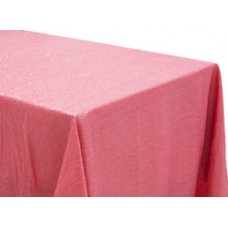 Sequin 90"x132" Rectangular Tablecloth Coral