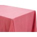 Sequin 90"x132" Rectangular Tablecloth Coral