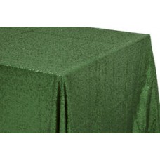 Sequin 90"x132" Rectangular Tablecloth Willow