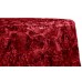 Rossette 120" Round Tablecloth Apple Red