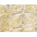 Rossette 120" Round Tablecloth Ivory