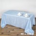 Pintuck 90x132" rectangular Tablecloth Serenity