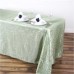 Crinkle Taffeta 90"x132" Rectangular Tablecloth Reseda