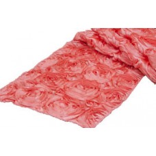 Rossette Runner 14" x 108" Coral