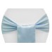 Satin Chair Sashes Baby Blue