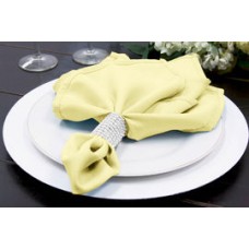 Polyester Napkin Light Yellow