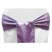 Satin Chair Sashes Victorian Lilac