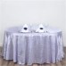 Crinkle Taffeta 117" Round Tablecloth Lavender