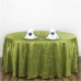 Crinkle Taffeta 117" Round Tablecloth Sage