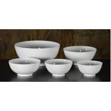 White Ceramic Serving Bowls